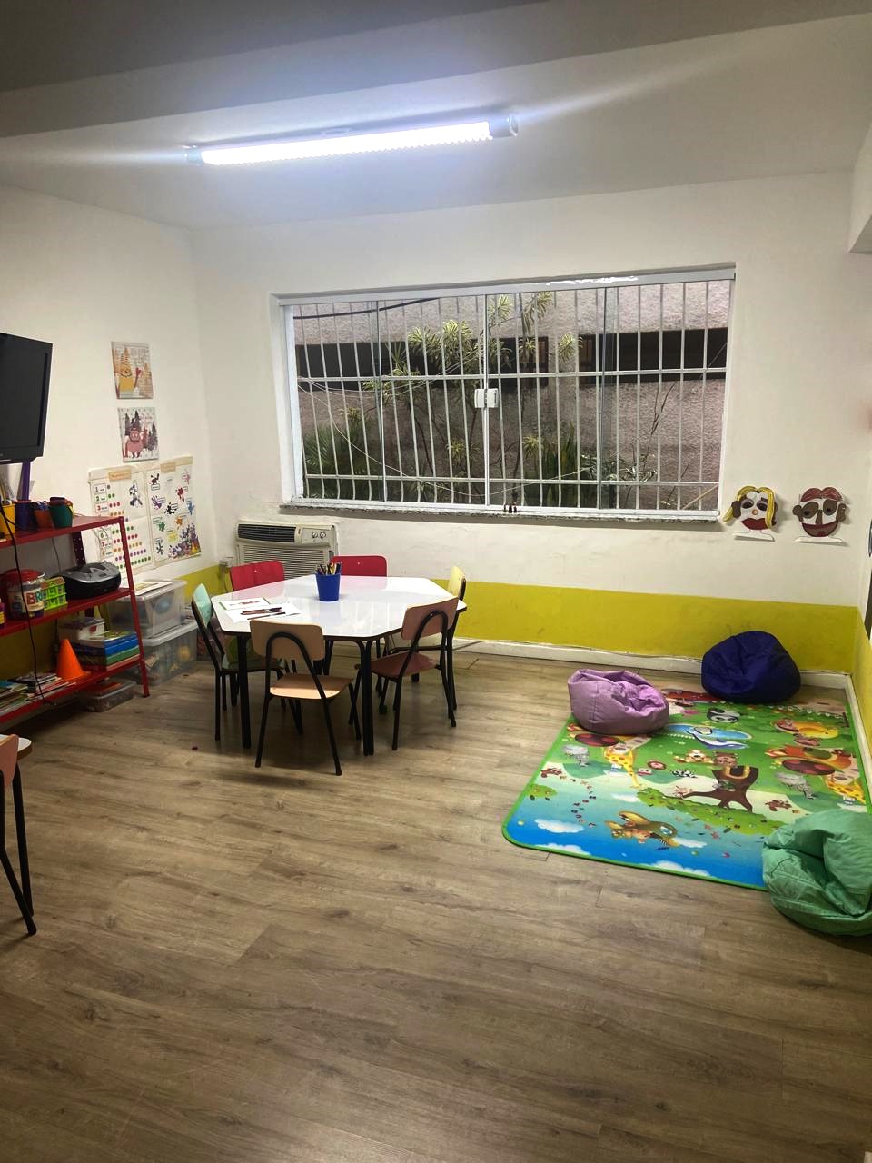 Espaço lúdico para as turmas infantis